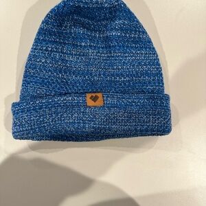 Obermeyer Blue Knit Snow Hat